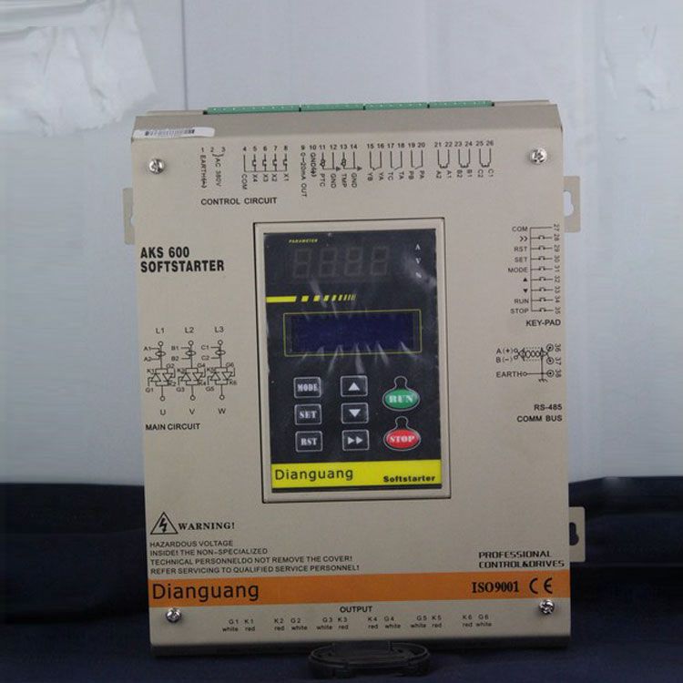 中國(guó)電光防爆AKS-601/400A中文保護(hù)器 AKS600軟起動(dòng)保護(hù)裝置